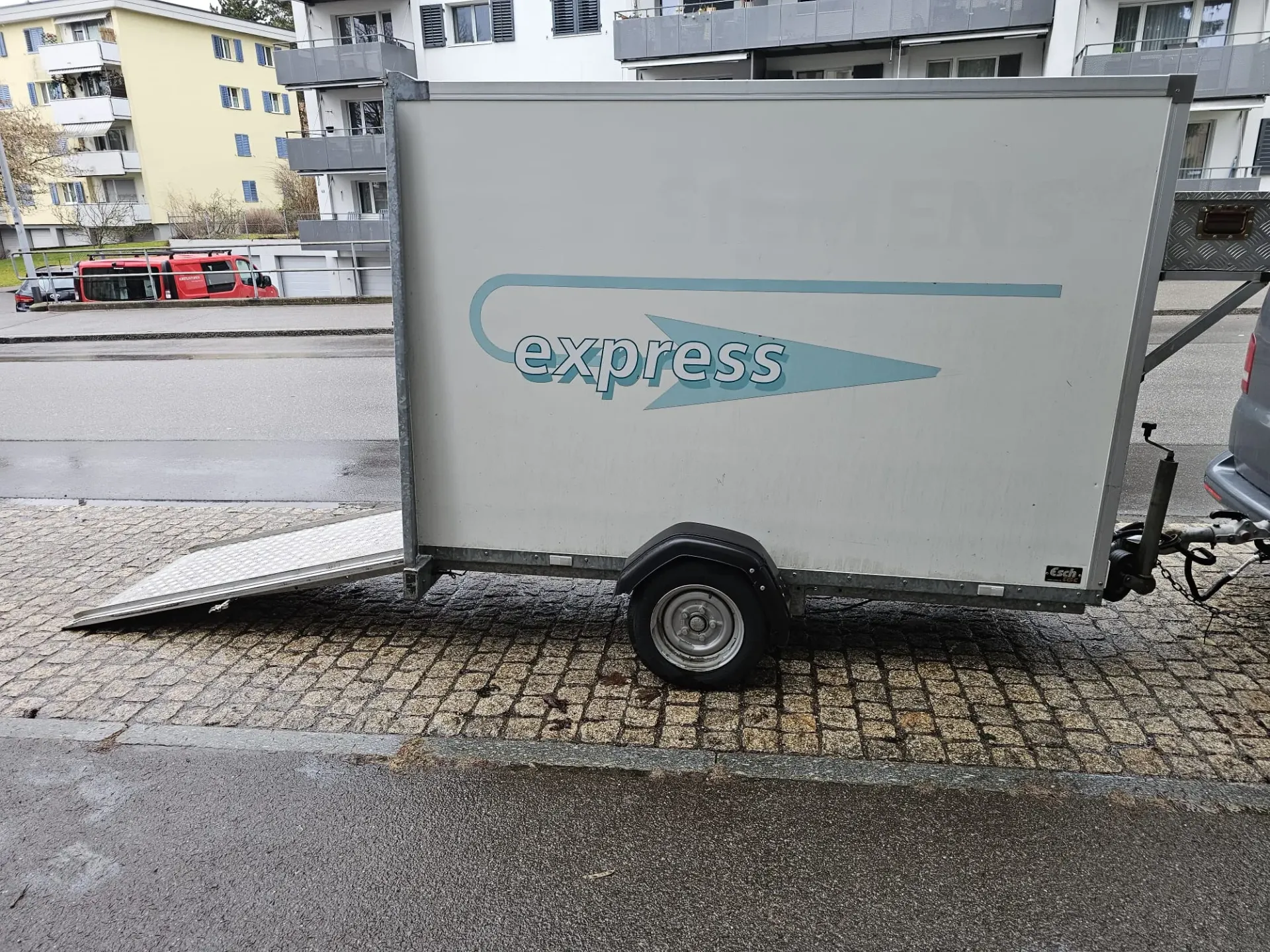 Anhänger zu vermieten Kategorie B